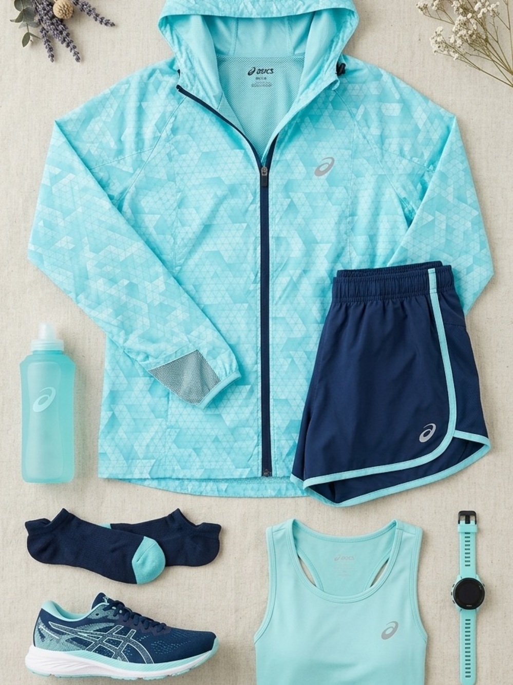 ASICS water resistant running jacket